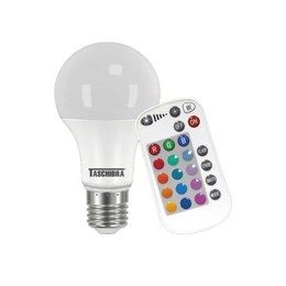 Lâmpada LED RGB 9W com Controle [ 11080451 ] (Autovolt) - Taschibra