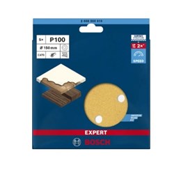Lixa disco jogo 6" g 100 madeira 5 pc expert [ 2608.900.816-000 ]  bosch