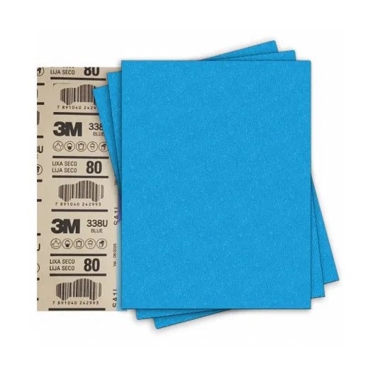 Lixa folha papel seco blue g-120 pt [ hb004532642 ] 3m