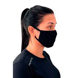 Máscara Semifacial com Proteção UV 50+ Preto [ 370 ] - VITHO PROTECTION
