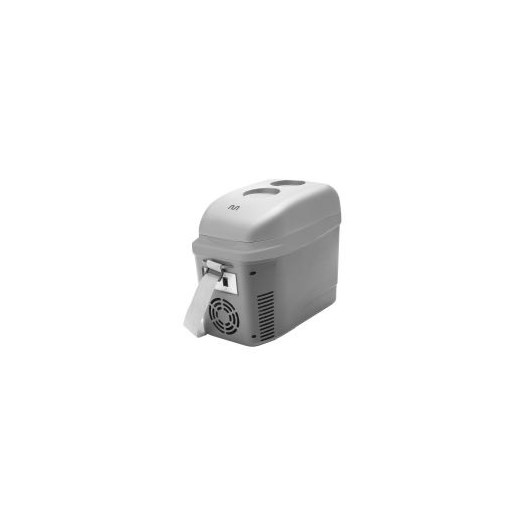 Mini geladeira/cooler 7l cinza fosco 12v com porta copos e alca  [tv013] multilaser