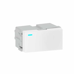Módulo Refinatto Branco - 1 Interruptor Simples/Paralelo 10A com LED [ 14308607 ] - Weg