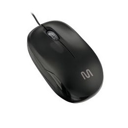 Mouse com fio mid 1200dpi conexão usb cabo de 120cm 3 botões textura fosca preto   [mo255] multilaser
