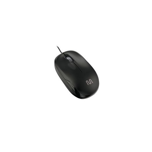 Mouse com fio mid 1200dpi conexão usb cabo de 120cm 3 botões textura fosca preto   [mo255] multilaser