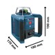 Nivel laser rotativo grl 300 hv kit [ 0601061501 ]  bosch