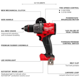 Parafusadeira impac 18.0v li s/bat s/mal 2904-20 milwaukee