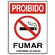 Placa sinalizacao 20x30 pvc proibido fumar p5 [ 120 ]  acesso