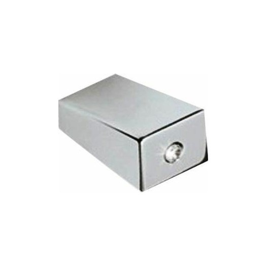 Puxador aluminio 4202 cromostrass ponto [ h4202 ponto ]  metalsinos