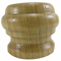 Puxador botao madeira romano marfim [ 000034 marfim ]  simoes