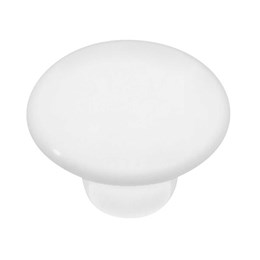 Puxador ponto ceramica branco [ 3218 ]  italyline