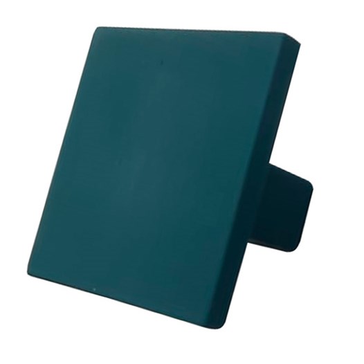 Puxador zamac 1045 verde escuro soft touch[ h1045 verde escuro]  metalsinos