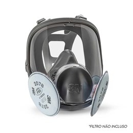 Respirador reutilizavel facial inteira serie 6800  tamanho medio [ 6800 ]  3m