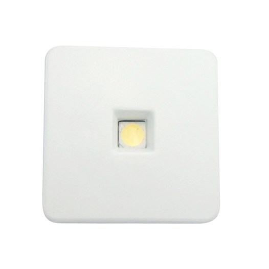 Spot embutir 1 led branco quadrado 6000k [ 13320brcfblis ]  base