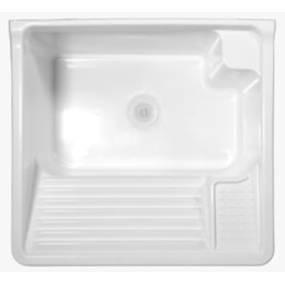 Tanque plastico 26l branco [ t26 ] fiberblu