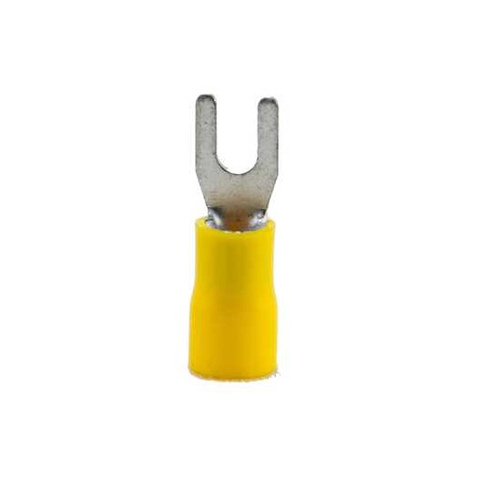Terminal garfo pre isolado 46mm² 5,30mm amarelo [ 7498 ]  g20