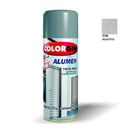 Tinta spray aluminio p aluminio  alumen [ 770 ]  colorgin