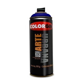 Tinta spray arte urbana azul marinho  400ml [ 983 ]  colorgin