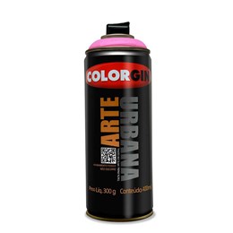 Tinta spray arte urbana magenta  400ml [ 918 ]  colorgin