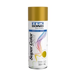Tinta spray metalica dourada 350ml [ 23291006900 ] tek bond