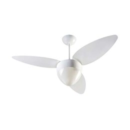 Ventilador teto brancobranco p2 lampadas [ aires ]  ventisol