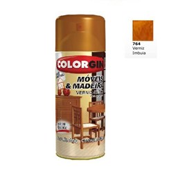 Verniz spray moveis e madeira imbuia brilhante [ 764 ]  colorgin